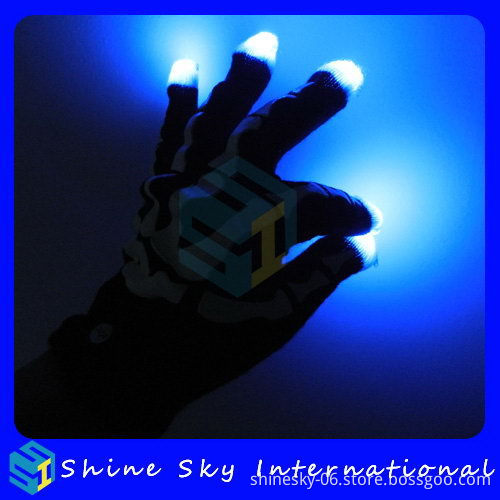 Fashion Stylish Flashing Gym Gloves